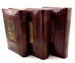 Rare Set of 3 “Tefilat Yesharim” Sephardic Machzorim –