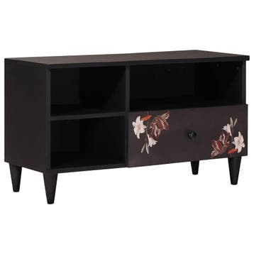vidaXL Opbergkasten Multikleur 80 x 33,5 x 46 cm Massief, Verzenden