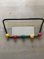 Porte-manteau - Métal, Plastique - Portemanteau avec cinq, Antiquités & Art