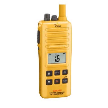 Bieden: Icom IC-GM1600E VHF Handheld GMDSS Radio, Ophalen of Verzenden