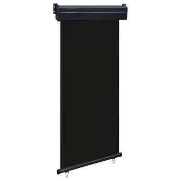 vidaXL Balkonscherm 105x250 cm zwart, Verzenden