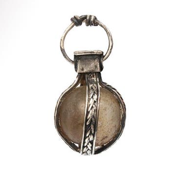 Viking periode Zilver, Crystal Magische hanger