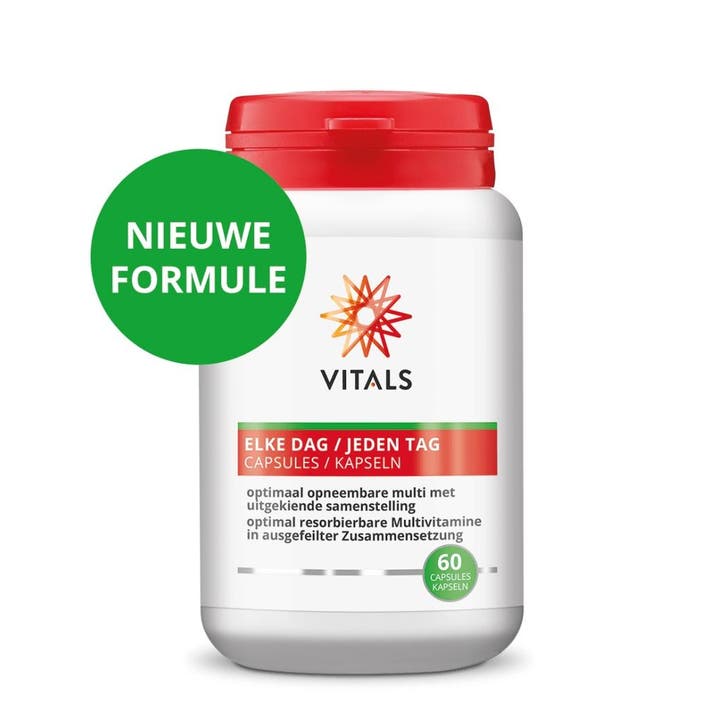 Elke Dag Multivitamines en Mineralen Capsules, Sport en Fitness, Gezondheidsproducten en Wellness, Ophalen of Verzenden