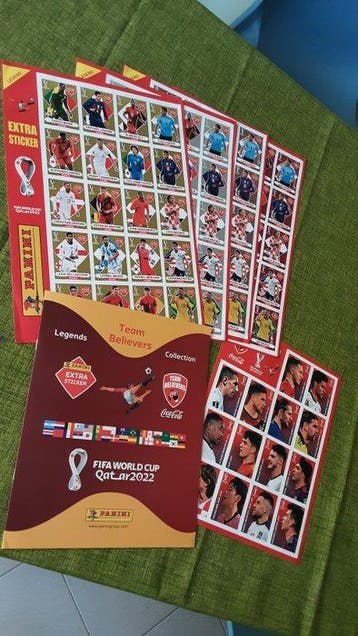 2022 Panini World Cup Qatar 2022 extra stickers- Coca-Cola, Nieuw