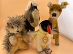 Steiff - Pluche speelgoed Peggy; Joggi, Pferd und Bambi -