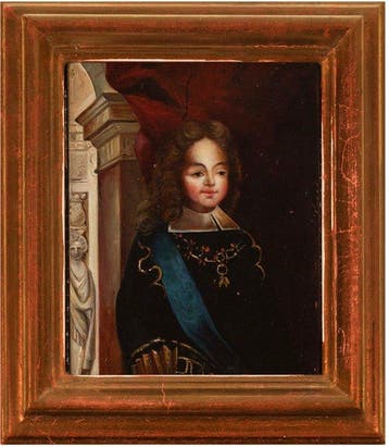 Spaanse school (XVII) - Retrato de Felipe V, rey de España