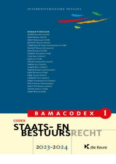 Codex staats- en bestuursrecht 2023-2024 / Bamacodex / 1, Verzenden, Gelezen