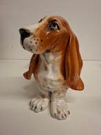 Ronzan - Beeld, Basset dog - 33 cm - Keramiek - 1970