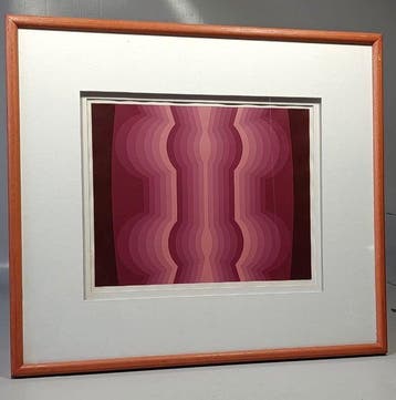 Dordevic Miodrag (1936) - Composition Op Art - Art Cinétique