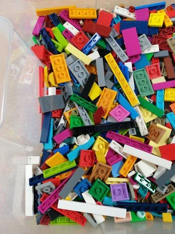 Lego - geen serie - van 1000 platte plaatjes - 1990-2000, Nieuw