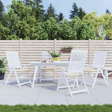 vidaXL Tuinstoelkussens 4 st 40x40x3 cm oxford stof, Verzenden, Nieuw