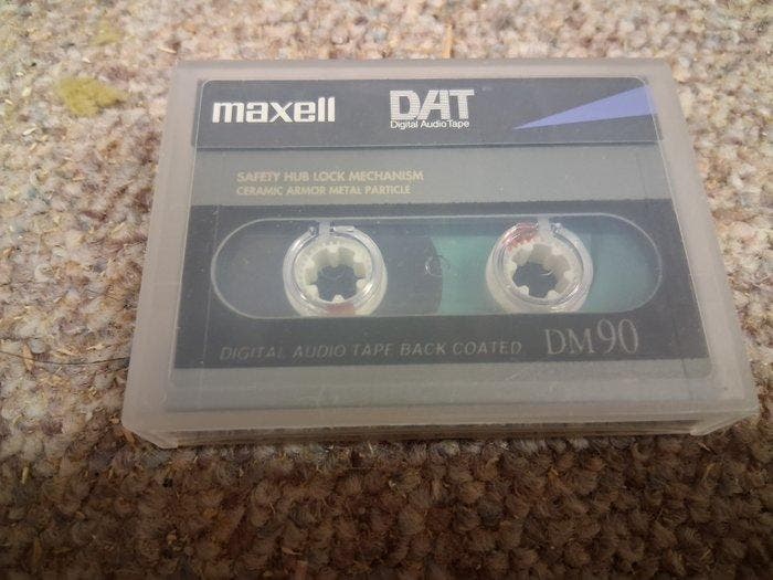 Maxell - DM90 DAT - digital audio tape, Audio, Tv en Foto, Radio's