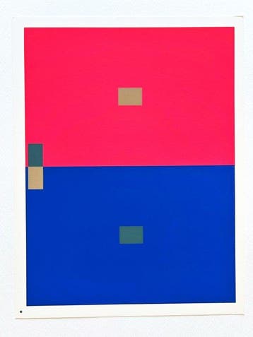 Josef Albers (1888-1976) - Interaction of Colors - VII-4