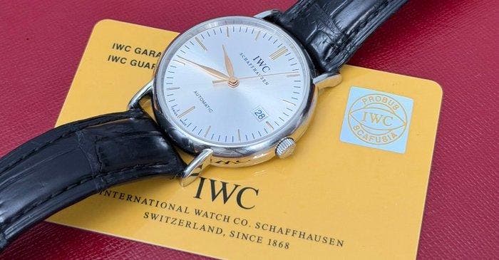 IWC - Portofino - IW356303 - Heren - 2009, Bijoux, Sacs & Beauté, Montres | Anciennes | Antiquités