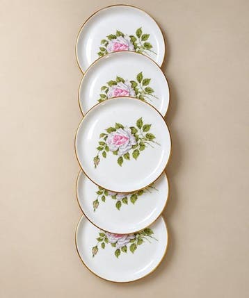 Fürstenberg - Assiette (6) - Porcelaine - 6 porcelaines