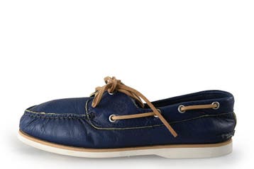 Timberland Bootschoenen in maat 42 Blauw, Kleding | Heren, Timberland, Zo goed als nieuw, Verzenden, Blauw