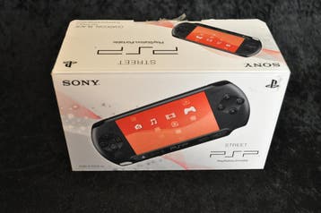 Sony PSP Console Street Black Boxed E1004, Consoles de jeu & Jeux vidéo, Verzenden
