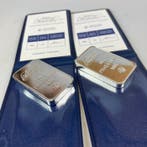 100 gram - Zilver .999 - Albino Moutinho - Met certificaat, Timbres & Monnaies, Métaux nobles & Lingots