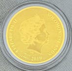 Salomonseilanden. 10 Dollars 2019 Indian Head, oro 1/100 Oz