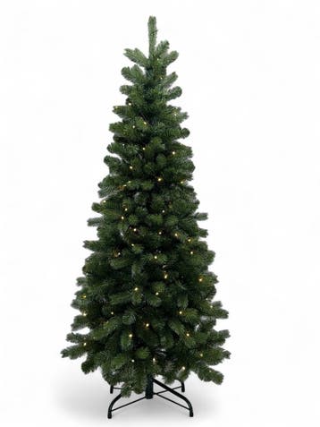 XMS-Trees Kunstkerstboom Banff H150xØ68cm inclusief LED, Ophalen of Verzenden, Nieuw