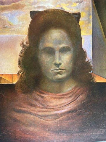 Salvador Dali - ** Original Vintage Museum Poster – Gala