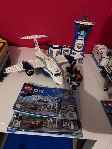 Lego Set - Ville - Aéroport police lego 60210, Nieuw