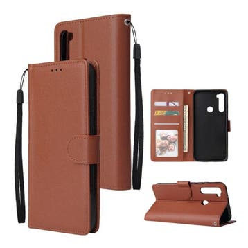 Xiaomi Pocophone F1 Leren Flip Case Portefeuille - PU Leer, Télécoms, Verzenden