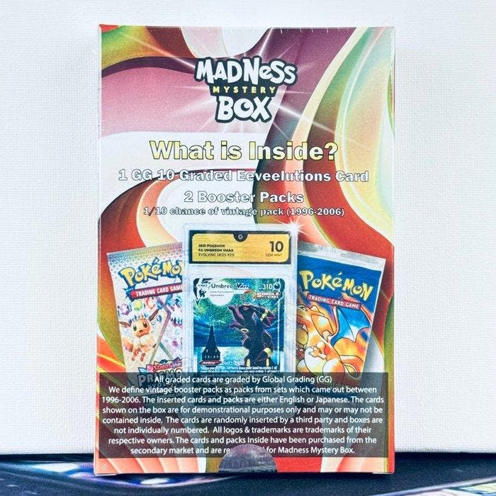 Pokémon Mystery box - Madness Mystery Box - Eeveelutions -, Hobby en Vrije tijd, Verzamelkaartspellen | Pokémon