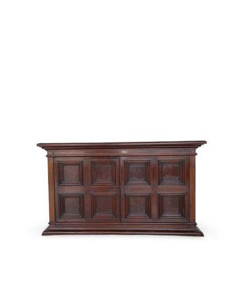 Architetto Paolo Maggi - Credenza - Hout, Messing, Eik,