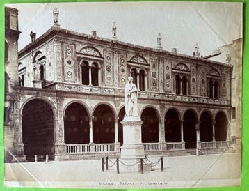 Anonimo - Verona - Coppia di fotografie antiche dell’800