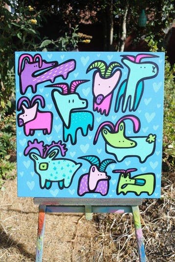 Kev Munday - Herd of Deer