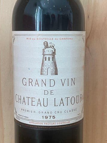 1975 Château Latour - Pauillac 1er Grand Cru Classé - 1, Nieuw
