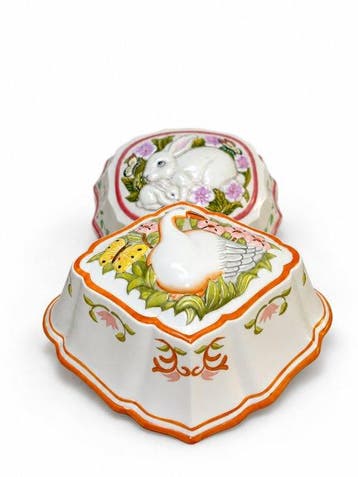 Franklin Mint - Moule (2) - Porcelaine - Le Cordon Bleu