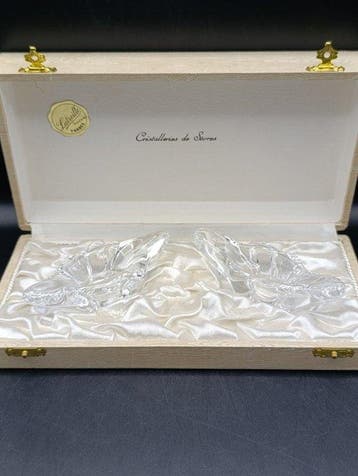 Sevres - Zout- en pepervaatjes (5) - Kristal - Salerons, Antiquités & Art