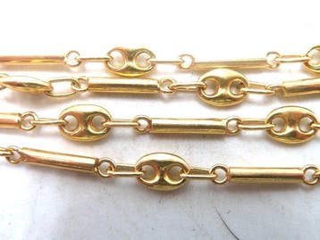 Collier - 18 carats Or jaune, Bijoux, Sacs & Beauté, Colliers