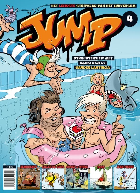 Jump 4 9789492840974 Charel Cambré, Boeken, Stripverhalen, Gelezen, Verzenden