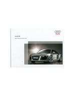 2006 AUDI R8 HARDCOVER INSTRUCTIEBOEKJE DUITS, Ophalen of Verzenden