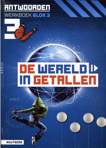 De wereld in getallen groep 3 blok 3 Antwoorden werkboek, Boeken, Verzenden, Zo goed als nieuw