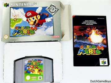 Nintendo 64 / N64 - Super Mario 64 - Players Choice - UKV, Verzenden, Gebruikt