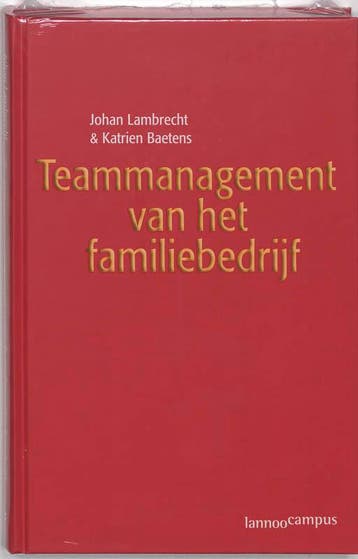 Teammanagement van het familiebedrijf 9789020962581, Verzenden, Gelezen, K. Baetens