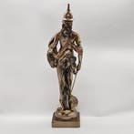 sculptuur, Greek Mythology Female Warrior Statue – Antique, Antiek en Kunst