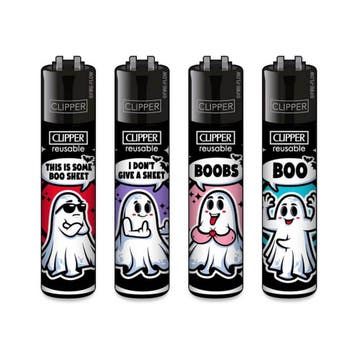Clipper Aansteker - Ghosts Boo       BOOBS, Verzenden, Nieuw