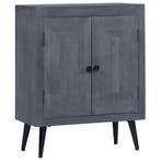 vidaXL Dressoir 60x30x76 cm massief mangohout, Huis en Inrichting, Kasten | Dressoirs, Verzenden, Nieuw