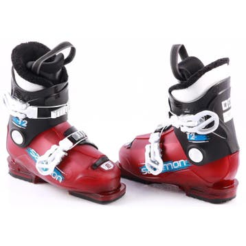 29 30 31 32 33 34 kinder skischoenen SALOMON T2, red/black (, Sport en Fitness, Verzenden, Gebruikt, Salomon