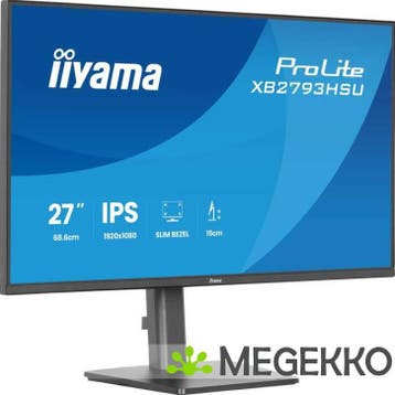 Iiyama ProLite XB2793HSU-B1 27  Full HD 120Hz IPS Monitor, Computers en Software, Verzenden, Nieuw