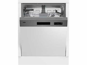 Beko BDSN15430X - Inbouw vaatwasser - Half geïntegreerd 14, Elektronische apparatuur, Verzenden, Zo goed als nieuw