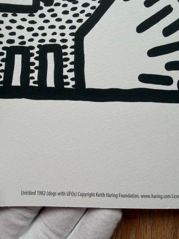 Keith Haring (after) - (1958-1990), Untitled, (Dogs with