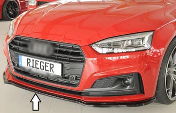Front splitter voor Audi A5 B9 F5 S line / S5 B9, Ophalen of Verzenden