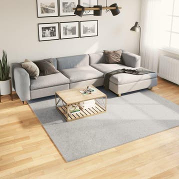 vidaXL Vloerkleed HUARTE laagpolig zacht wasbaar 240x240 cm, Verzenden