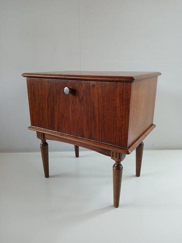 Table de chevet - Bois - Vintage - années 70, Antiquités & Art